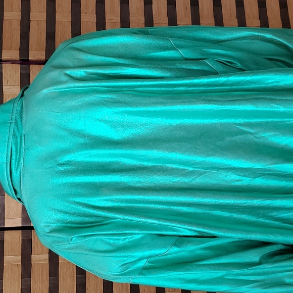 Marshall Rousso Metallic Green lined jacket - Picture 8 of 10